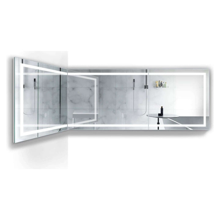 Krugg Modular SM Long 120" x 36" Lighted Vanity Mirrors