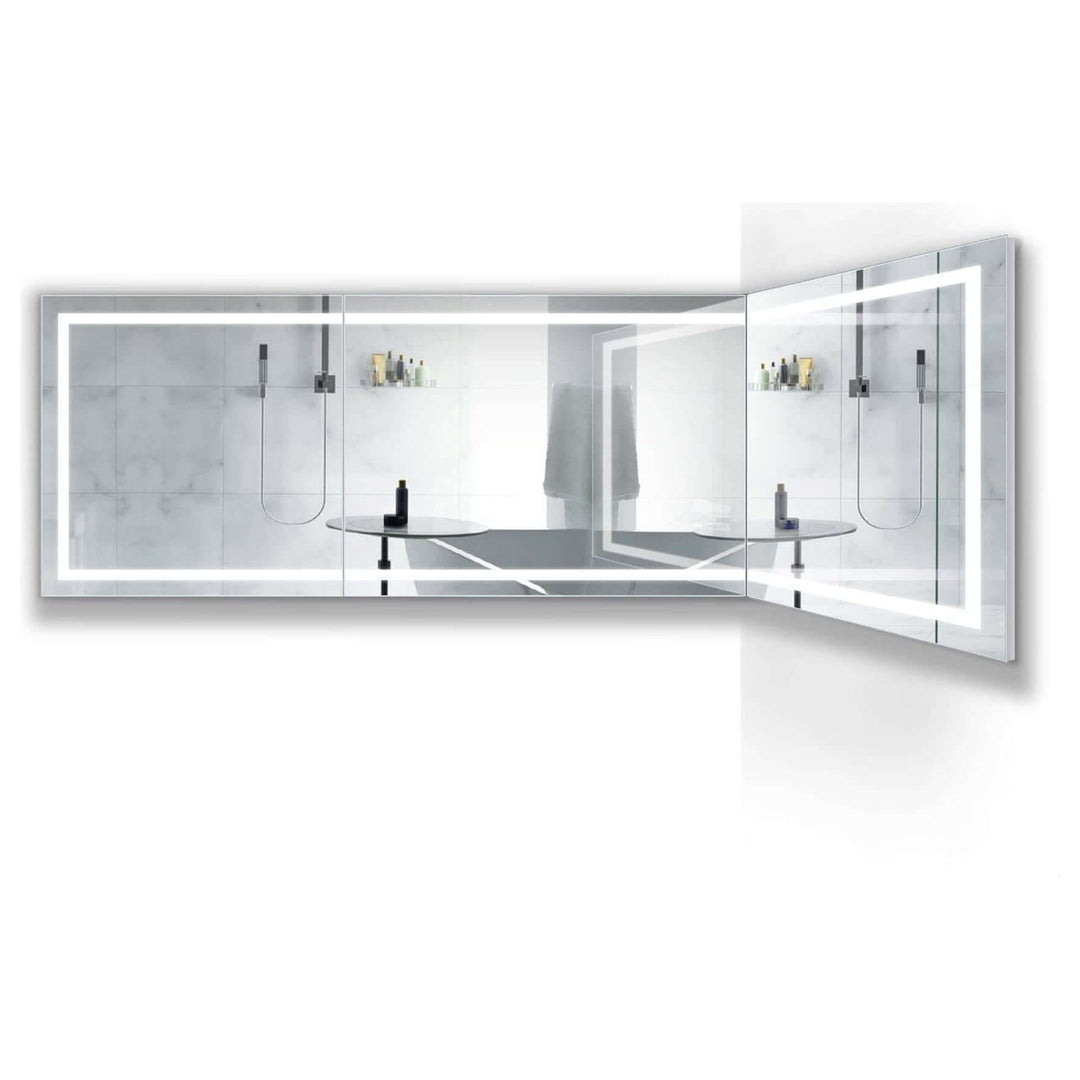 Krugg Modular SM Long 120" x 36" Lighted Vanity Mirrors