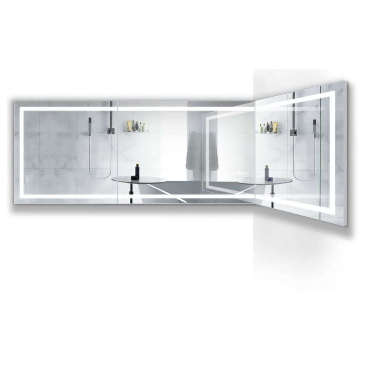 Krugg Modular SM Long 120" x 36" Lighted Vanity Mirrors
