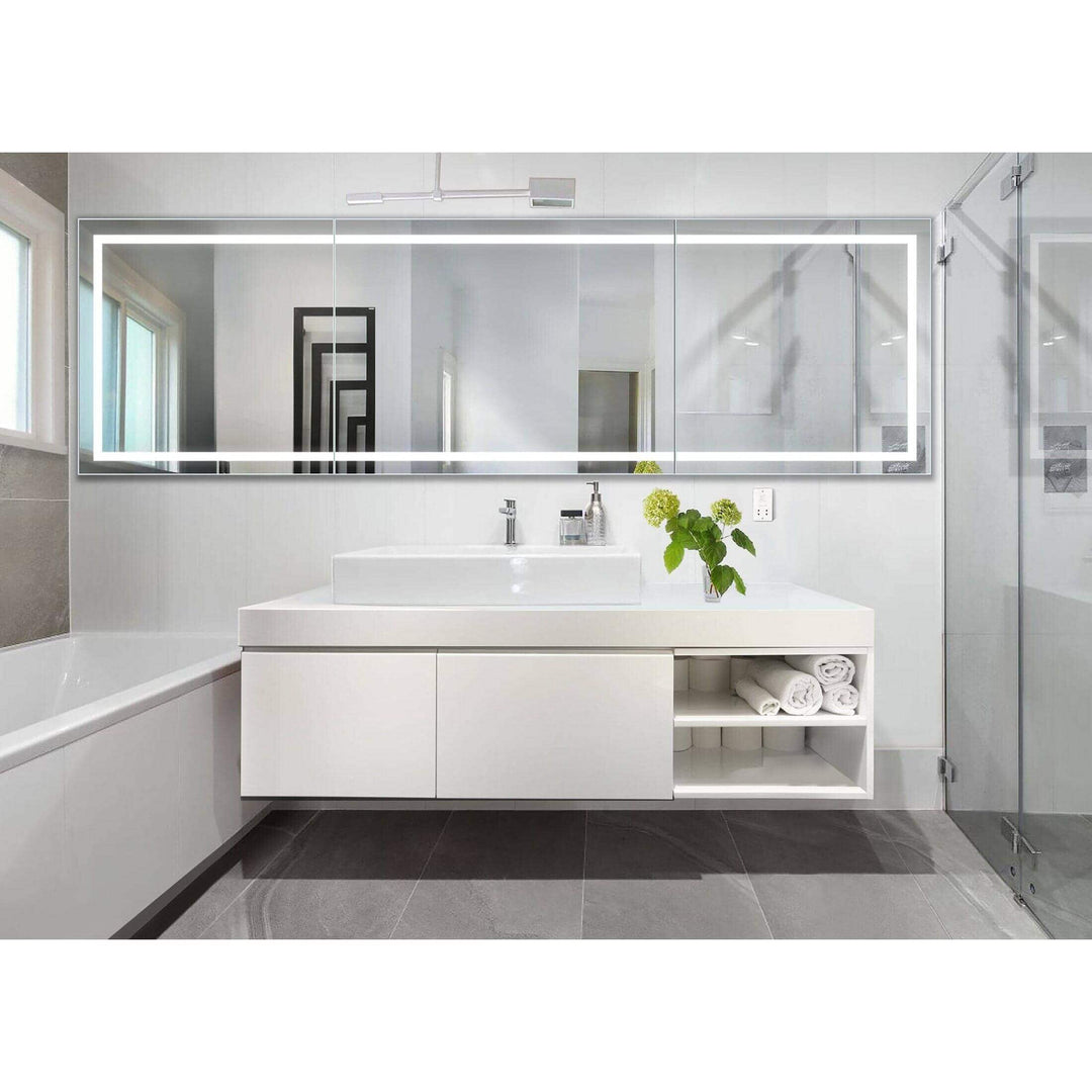 Krugg Modular SM Long 120" x 36" Lighted Vanity Mirrors