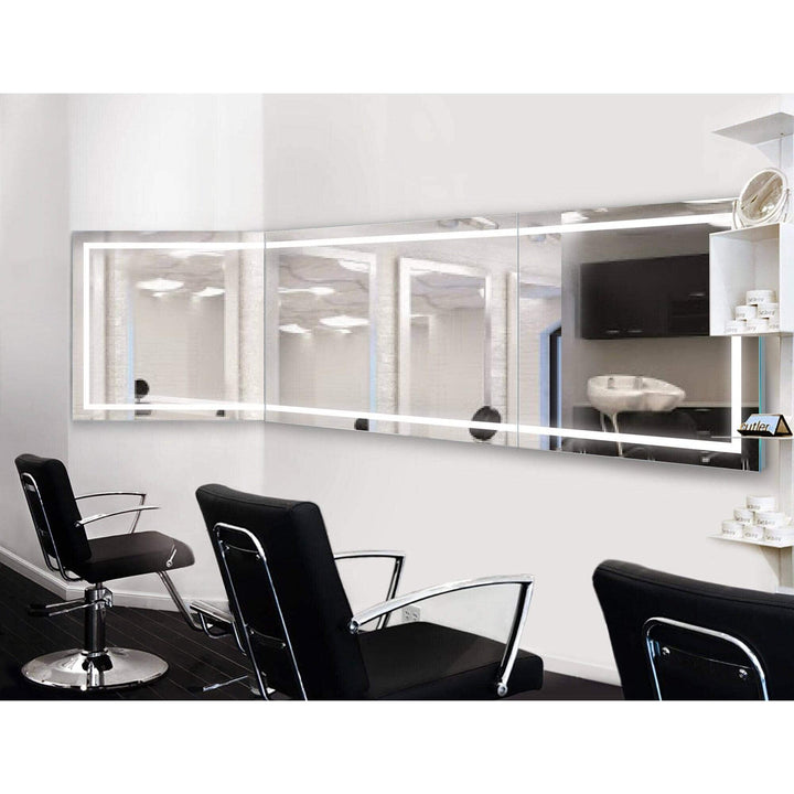 Krugg Modular SM Long 120" x 36" Lighted Vanity Mirrors