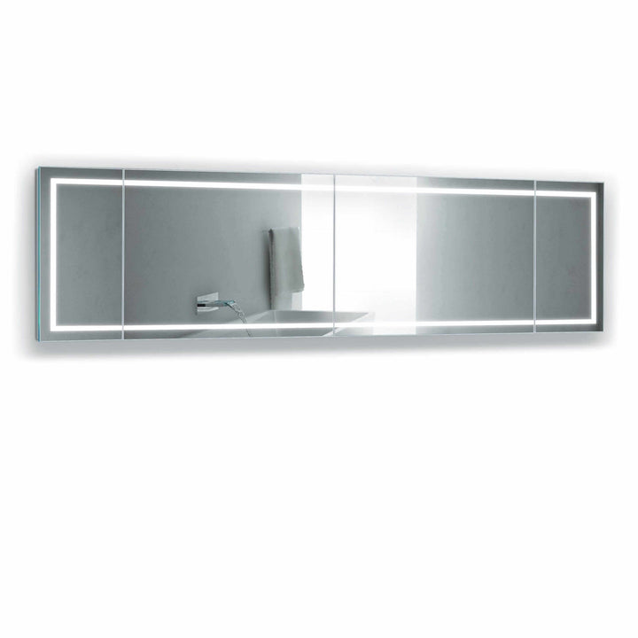Krugg Modular SM Long 132" x 36" Lighted Bathroom Mirrors