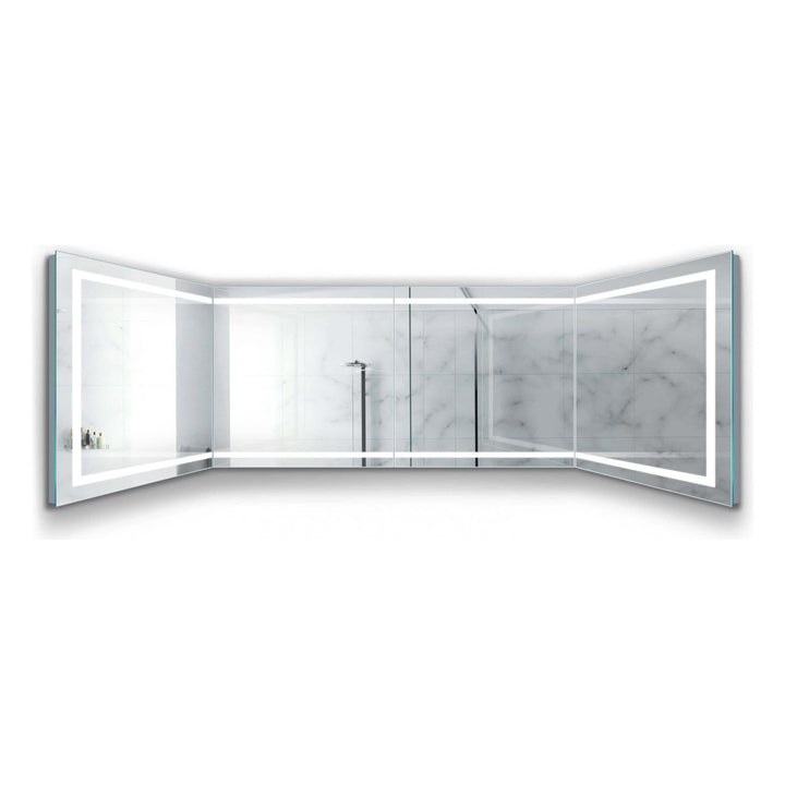 Krugg Modular SM Long 144" x 36" Lighted Bathroom Mirrors