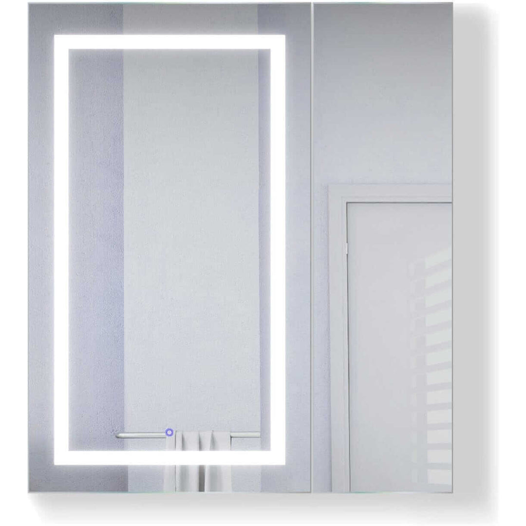 Krugg Svange 36 x 42 LED Medicine Cabinet - Defogger, Dimmer