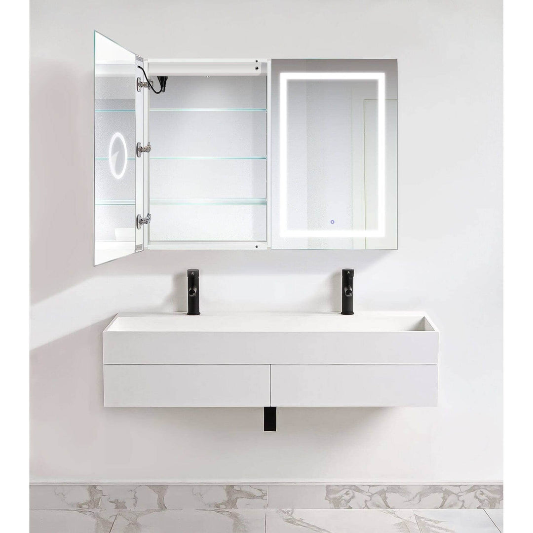 Krugg Svange 4836D 48 X 36 Double LED Medicine Cabinet