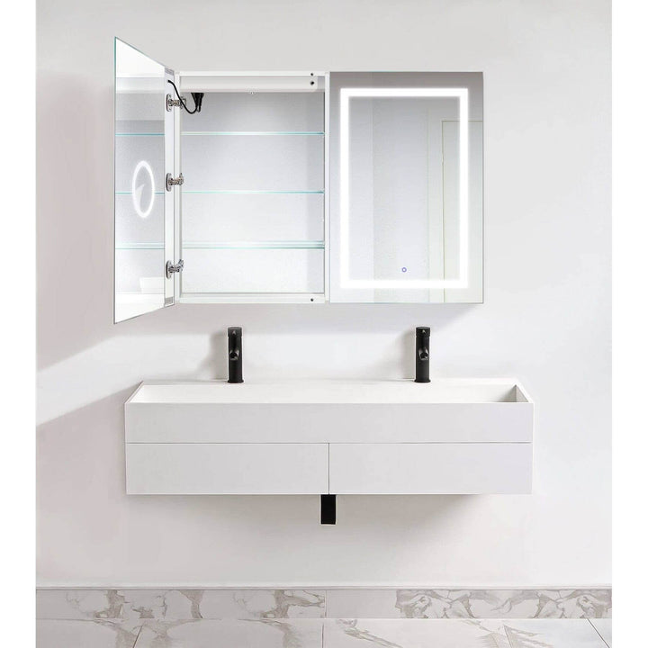 Krugg Svange 4836D 48 X 36 Double LED Medicine Cabinet