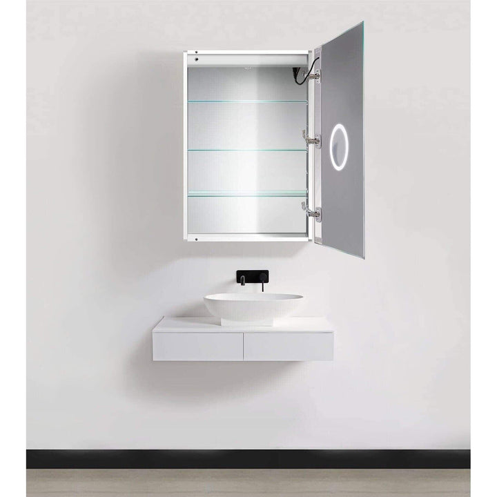 Krugg Svange 24 x 36 LED Medicine Cabinet - Defogger/Dimmer