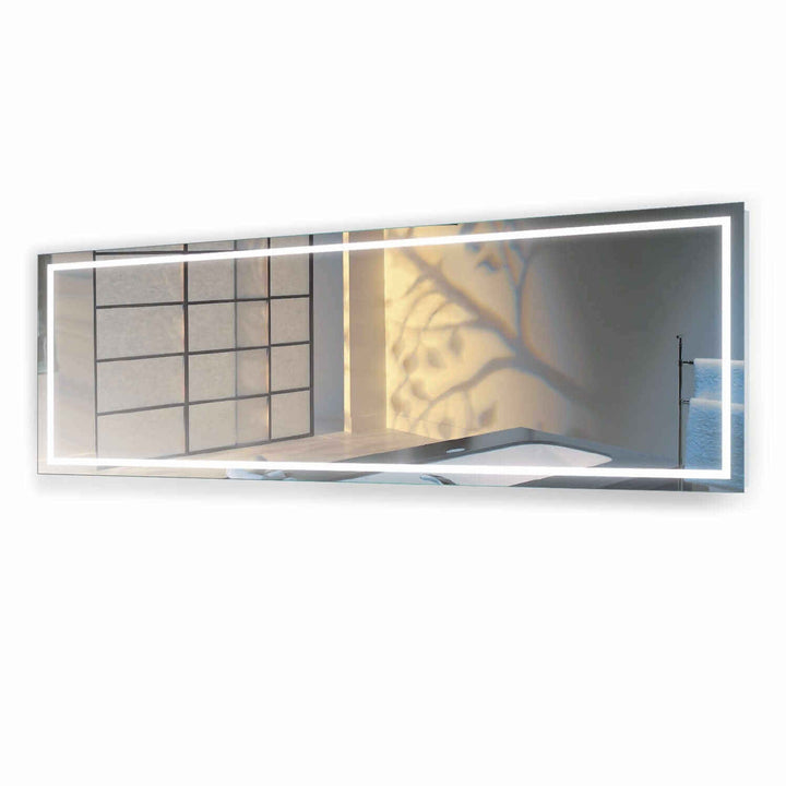 Krugg EXL 96 x 36 LED Bathroom Mirror