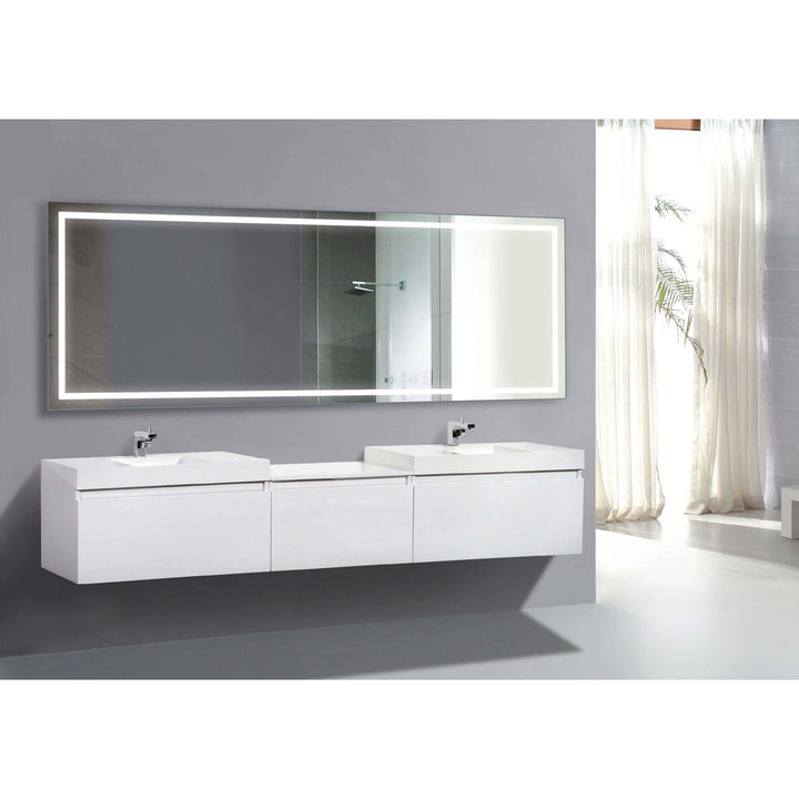 Krugg EXL 96 x 36 LED Bathroom Mirror