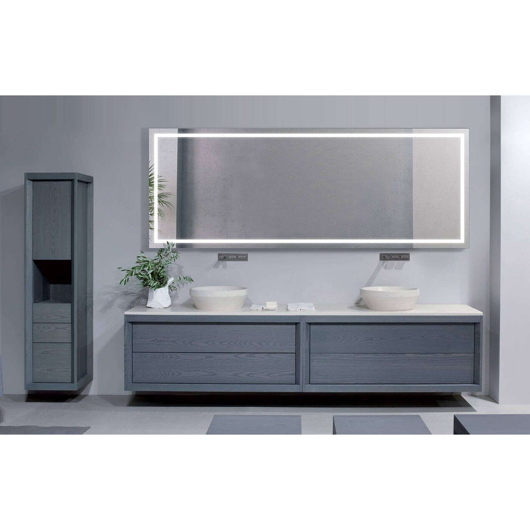 Krugg EXL 96 x 36 LED Bathroom Mirror