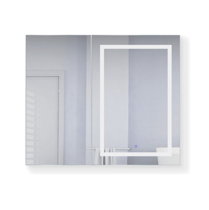 Krugg Svange 42 x 36 LED Medicine Cabinet - Defogger, Dimmer