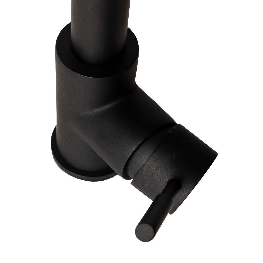 ZLINE Autograph Edition Monet Pull Down Single Handle Kitchen Faucet in Matte Black (MON-KF-MB)