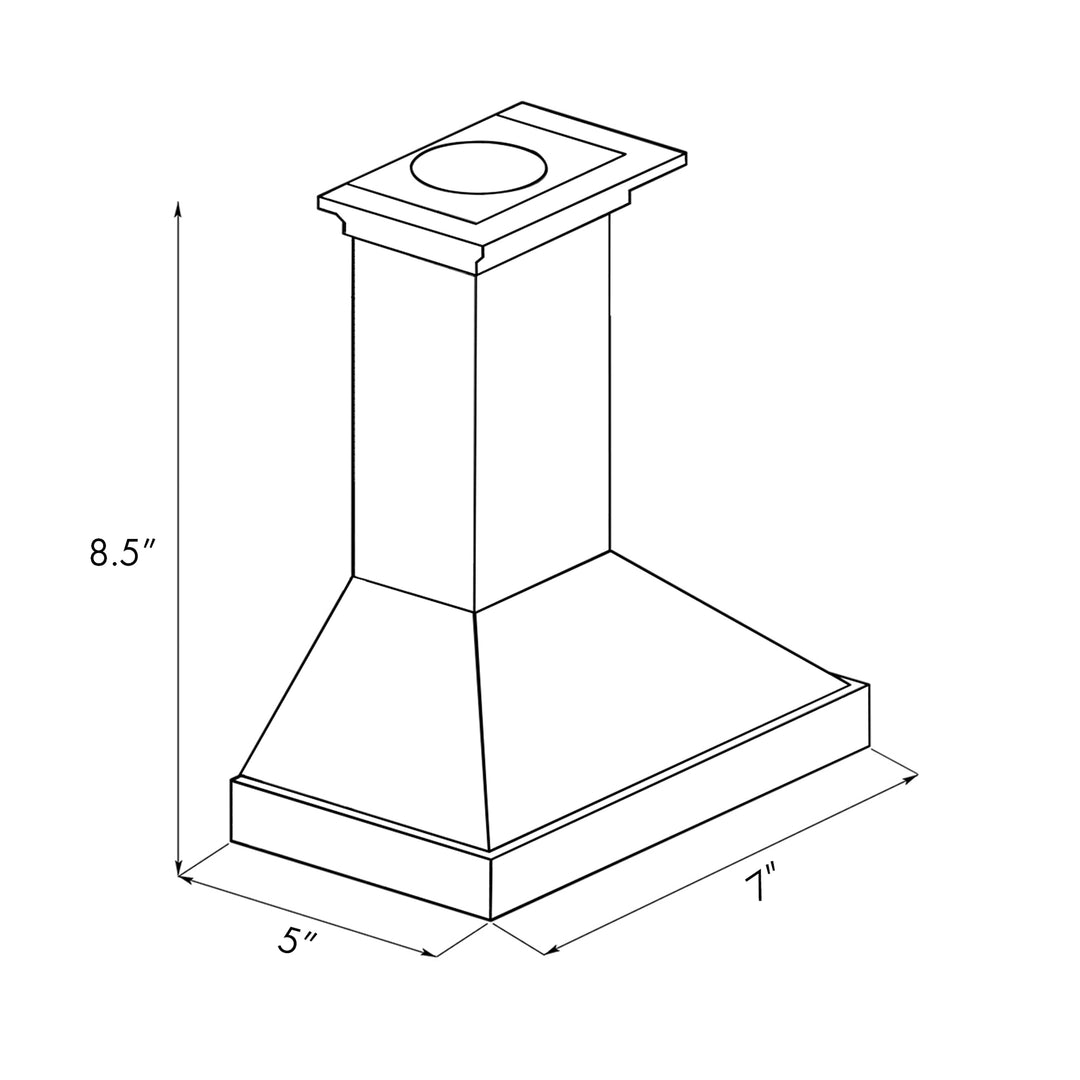 Mini Range Hood - Oil-Rubbed Bronze (MH-O)