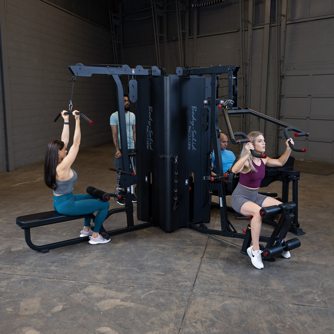 Body Solid Pro Clubline S1000 Four-Stack Gym