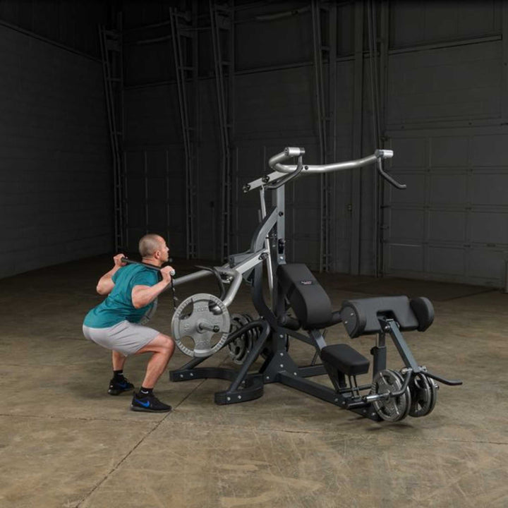 Body Solid SBL460P4 Free-Weight Leverage Home Gym