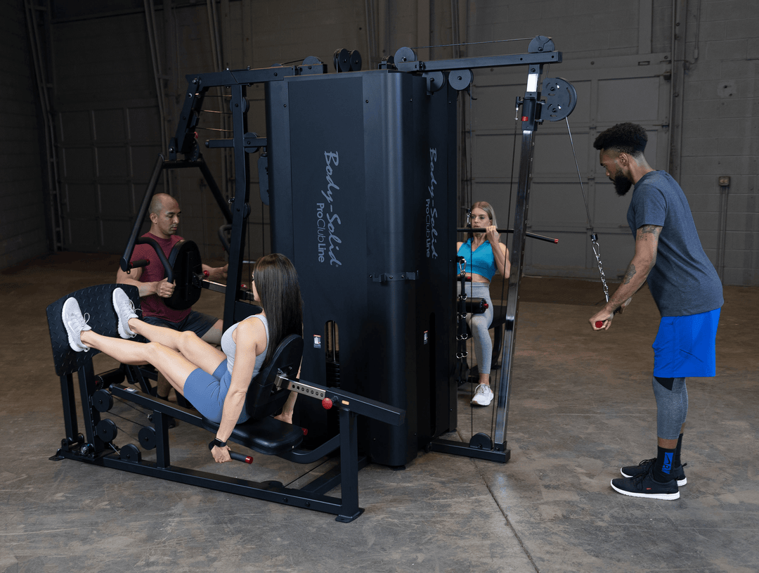 Body Solid Pro Clubline S1000 Four-Stack Gym