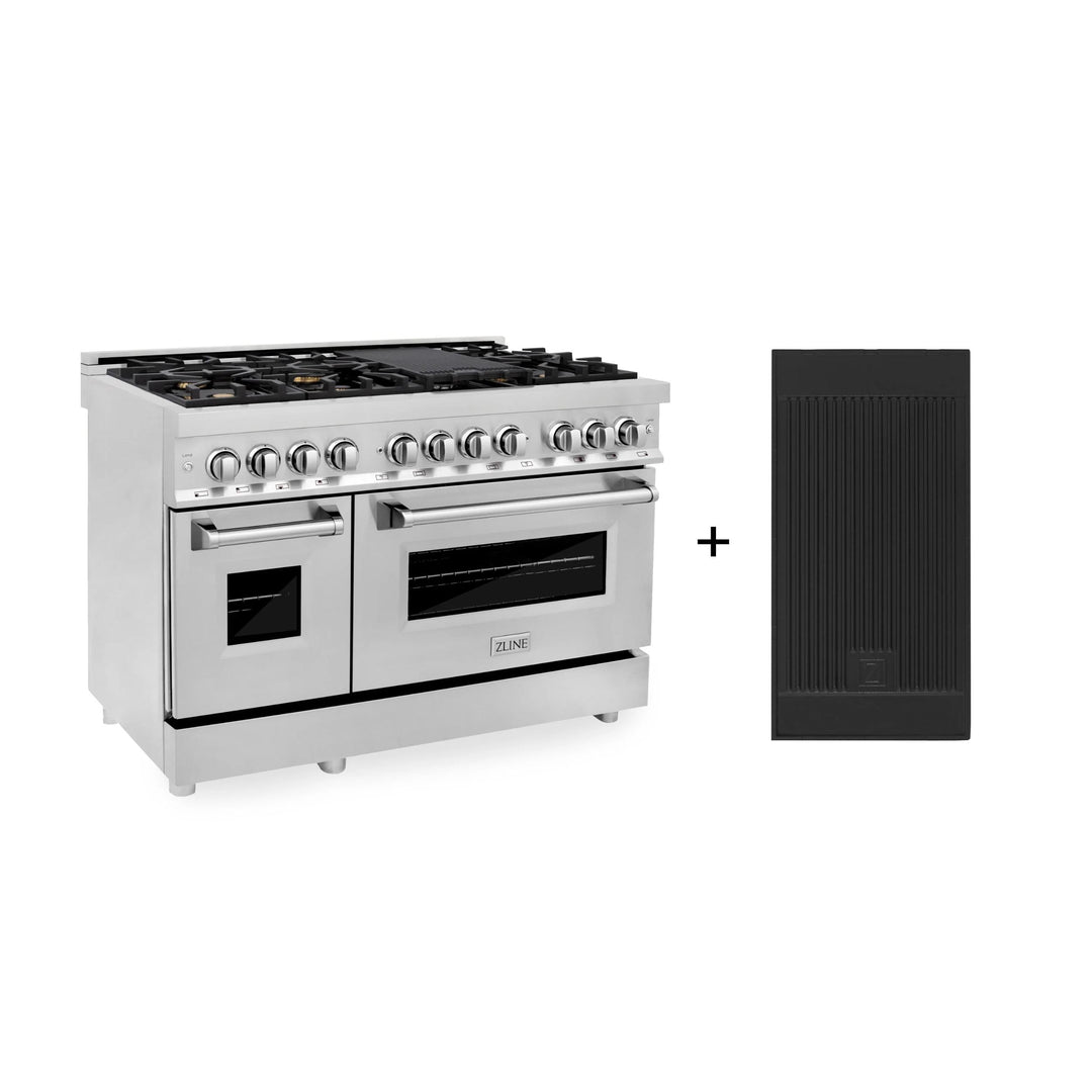ZLINE Legacy Dual Fuel Range with Brass Burners and Griddle – 30", 36", and 48"