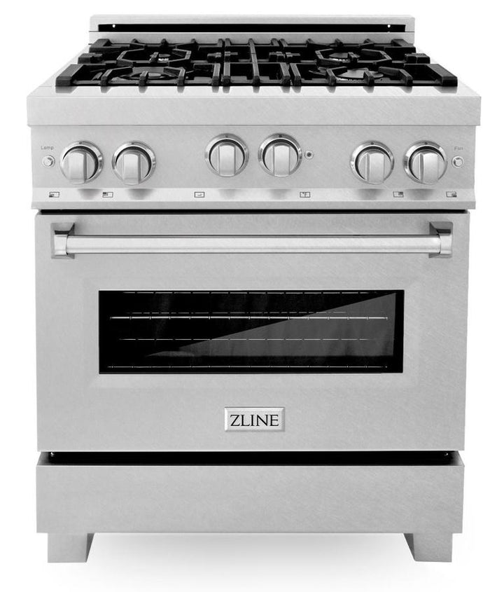ZLINE 30" 2 Piece Autograph Edition Stainless Steel Range &amp; Range Hood