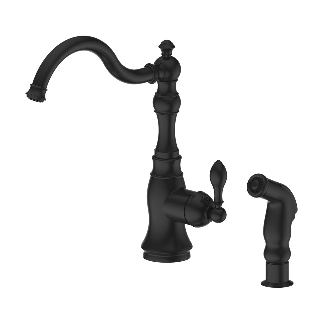 ZLINE Rembrandt Kitchen Faucet in Matte Black, REM-KF-MB