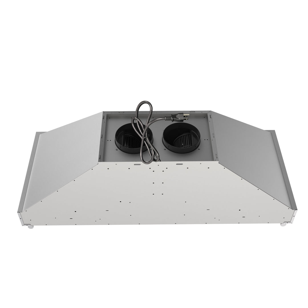 Forno Venezia 48 Inch Wall-Mounted Range Hood with Touch Controls and Baffle Filters