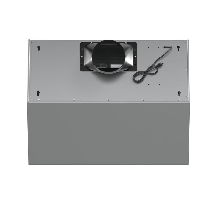 Forno Palazzo 30-Inch Wall Mounted Range Hood, Stainless Steel, Heavy Duty Baffle Filters, Remote Control
