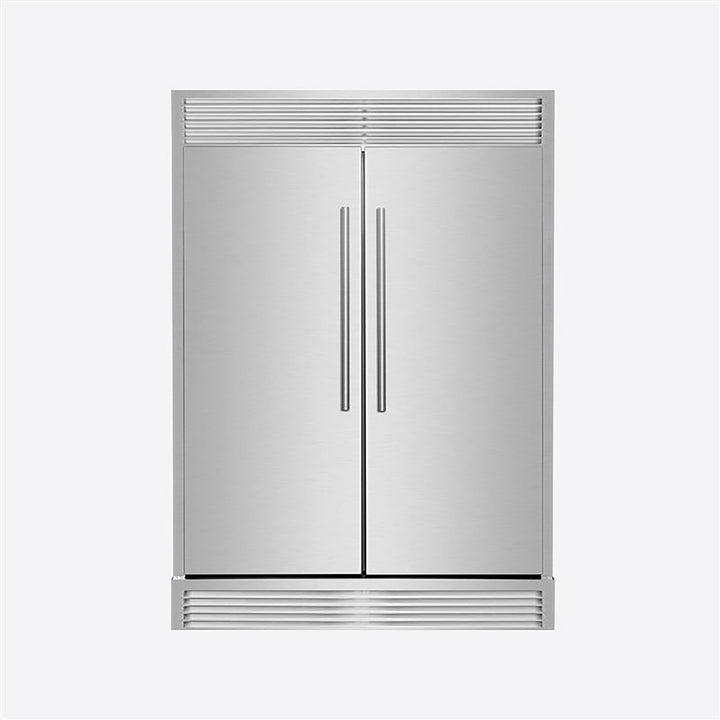 Forno Maderno 2-28-Inch Wide Convertible Refrigerator/Freezer, Decorative Trim, 27.2 cu.ft, 84-Inch High, ENERGY STAR Certified