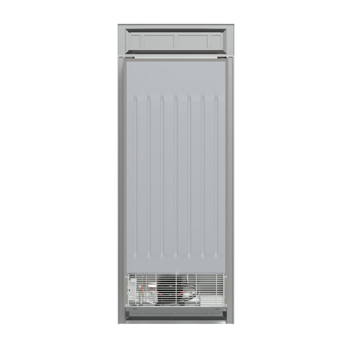 Forno Fortezza 32 Inch Right-Swing Convertible Refrigerator/Freezer with Trim Kit, Stainless Steel, Total No Frost