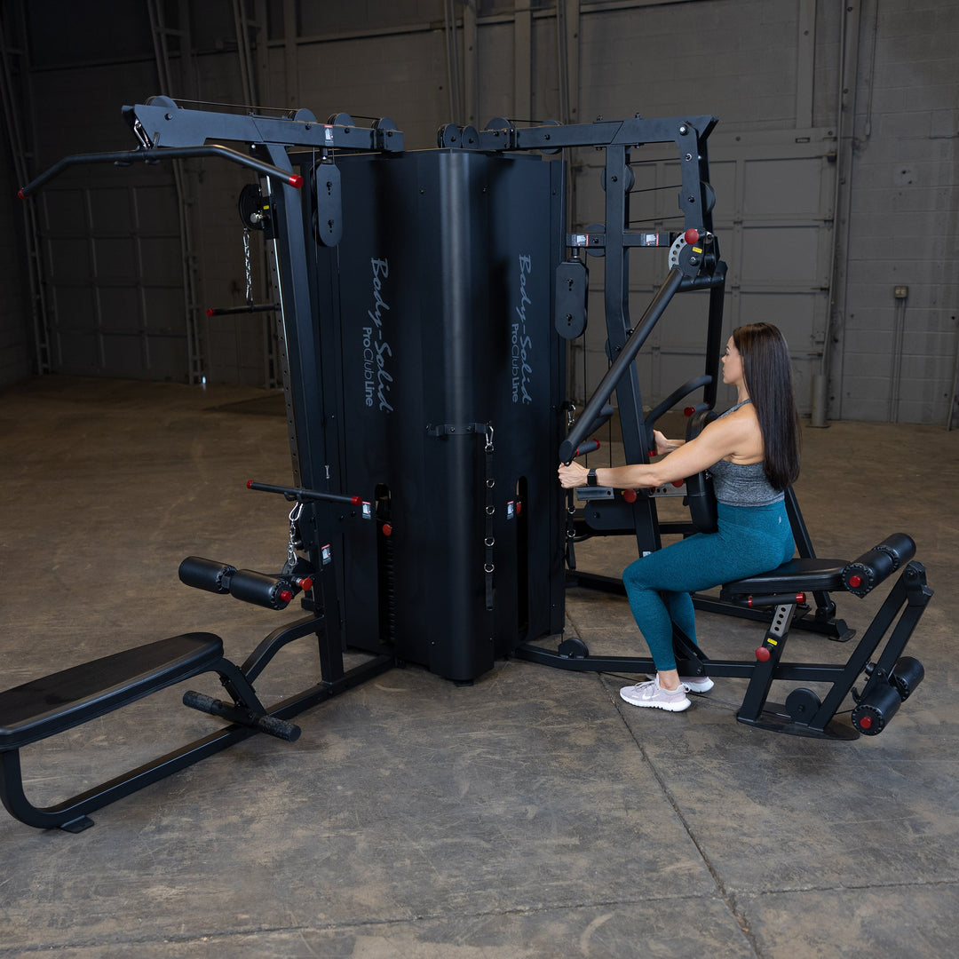 Body Solid Pro Clubline S1000 Four-Stack Gym