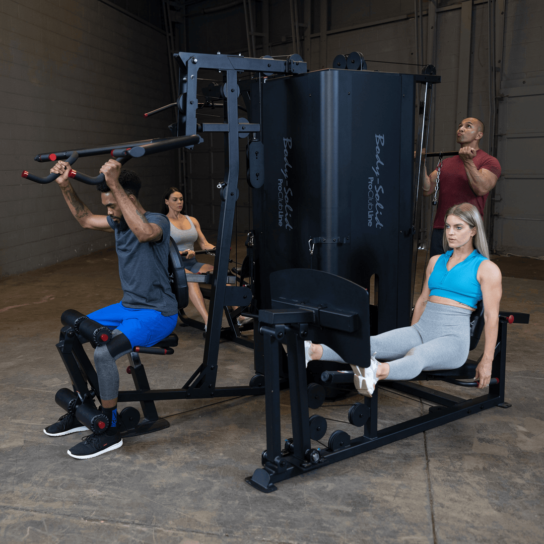 Body Solid Pro Clubline S1000 Four-Stack Gym