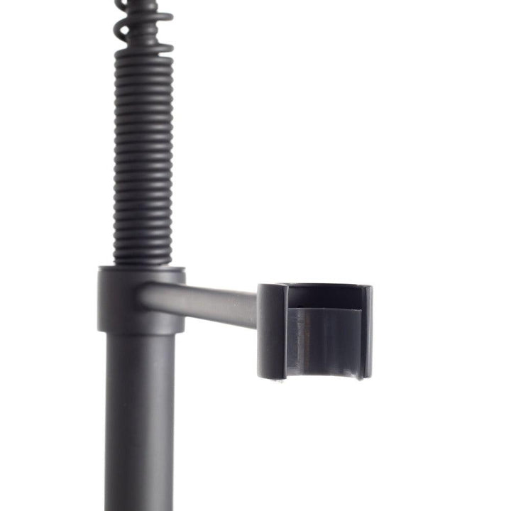 ZLINE Autograph Edition Sierra Pull Down Spring Single Handle Kitchen Faucet in Matte Black (SRA-KF-MB)