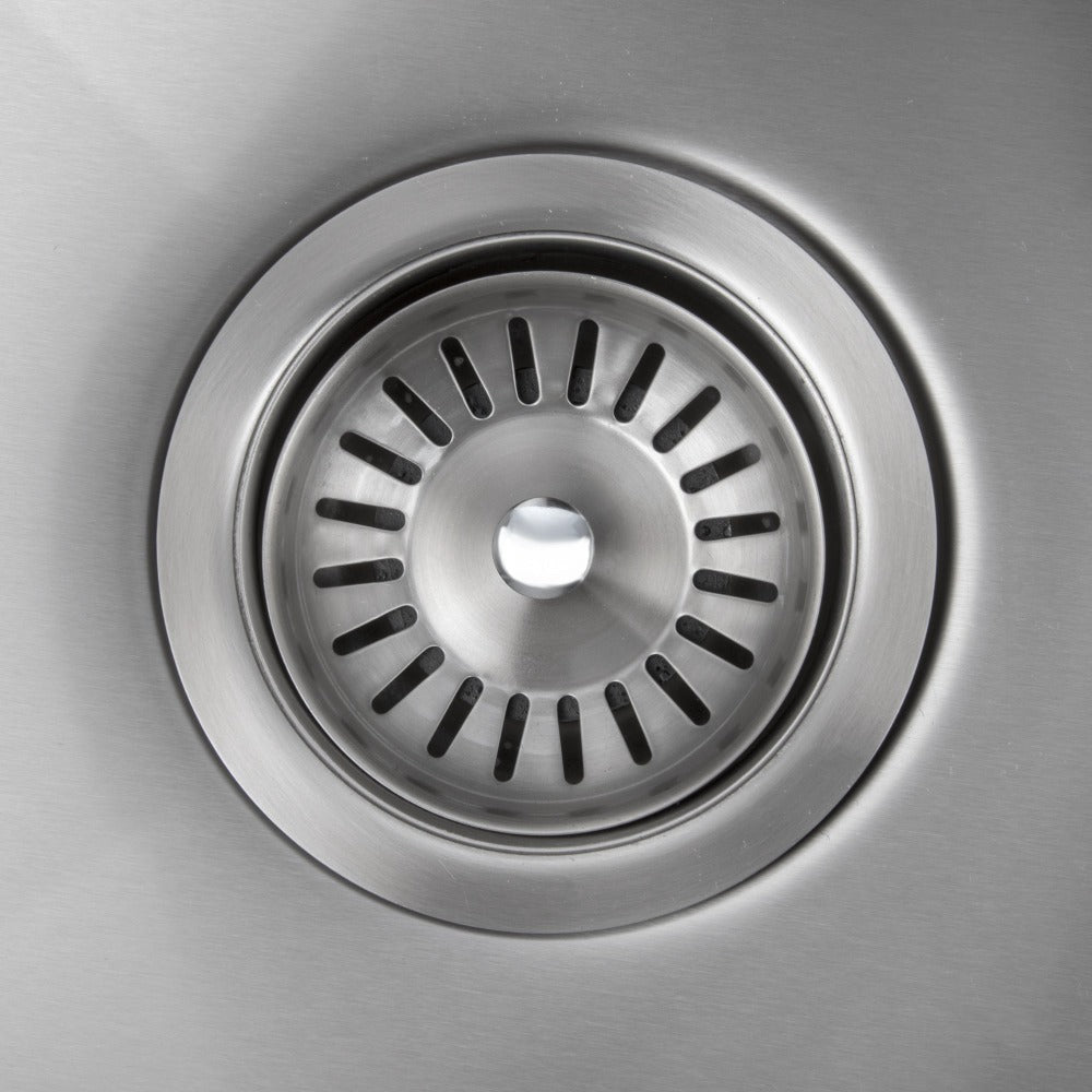 ZLINE 15 in. Donner Topmount Single Bowl Bar Kitchen Sink in Stainless Steel (STS-15)