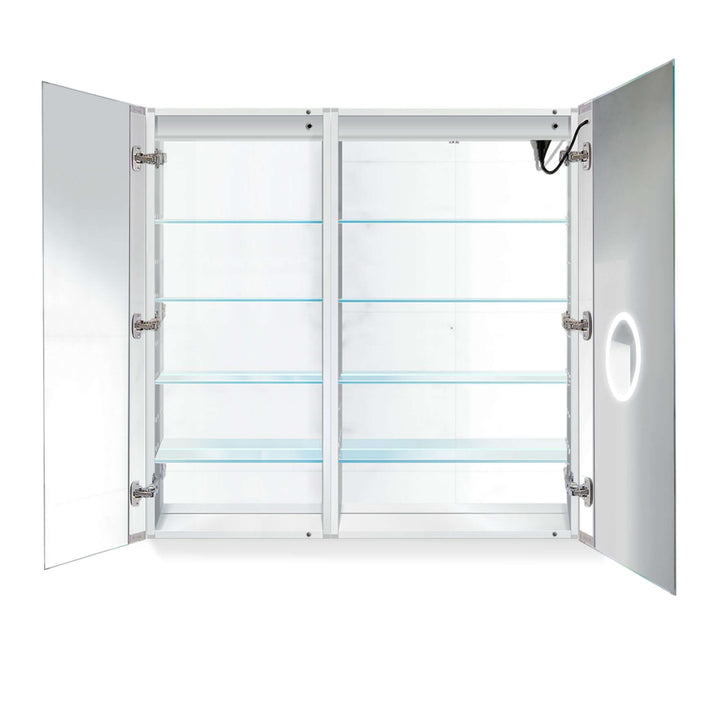 Krugg Svange 42 x 42 LED Medicine Cabinet - Defogger, Dimmer