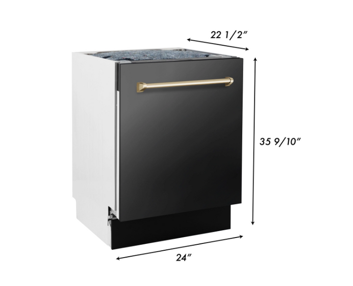 Zline 24" Built-In Dishwasher with 8 Wash Cycles
