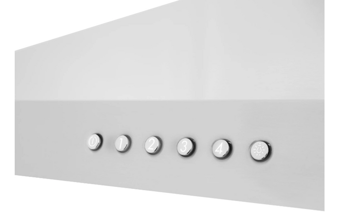 ZLINE 30” Alpine Ducted Wall Mount Range Hood in Stainless Steel