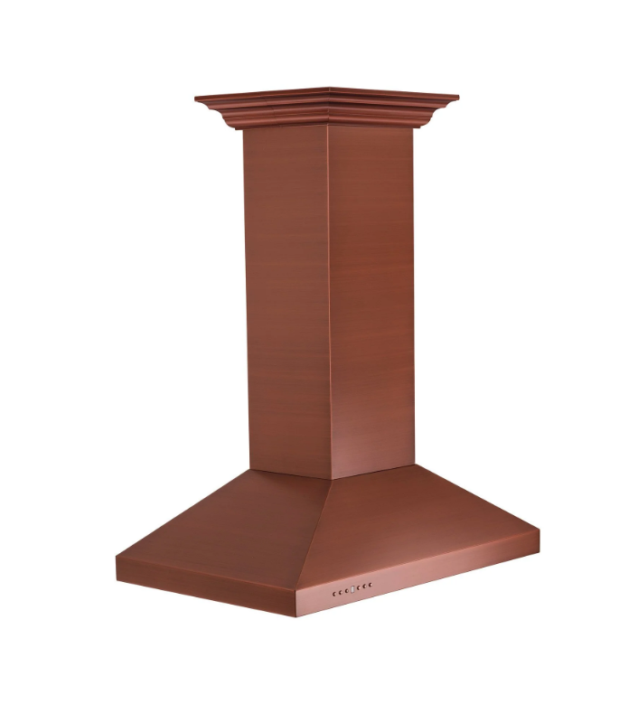 Designer Series Copper Island Mount Range Hood (8KL3iC-36)  ZLINE 36 in.
