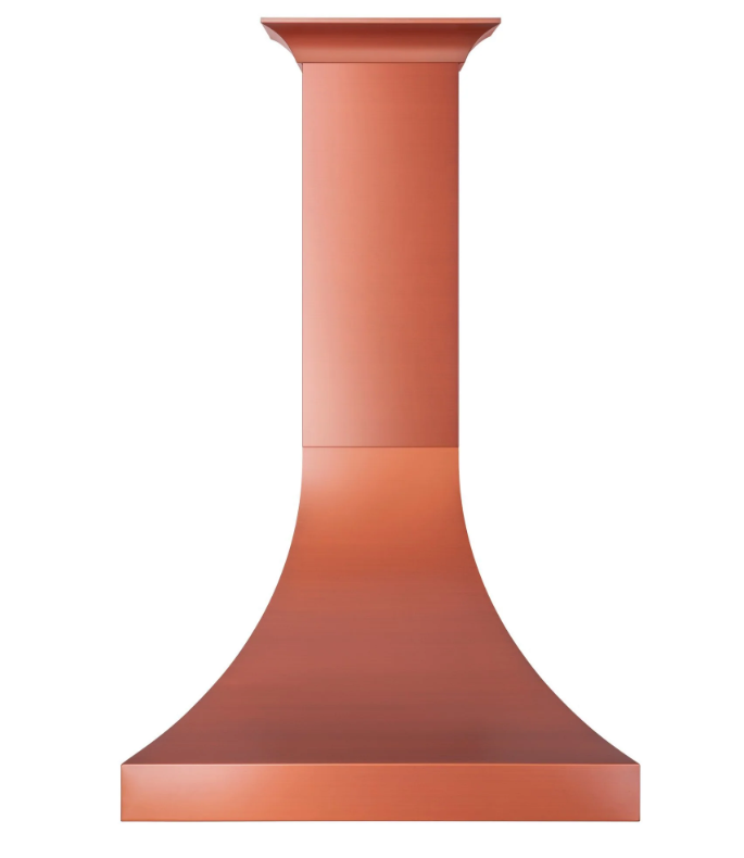 Designer Series Copper Finish Wall Range Hood (8632C-30)   ZLINE 30"