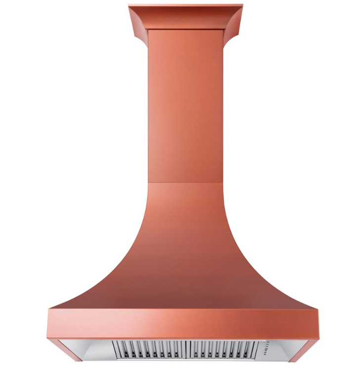 Designer Series Copper Finish Wall Range Hood (8632C-30)   ZLINE 30"