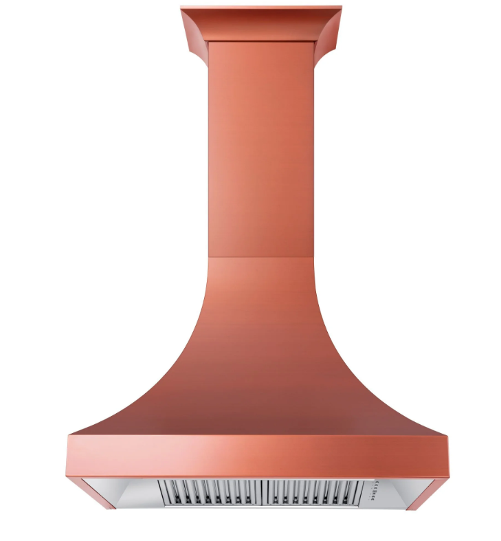 Designer Series Copper Finish Wall Range Hood (8632C-36)  ZLINE 36"