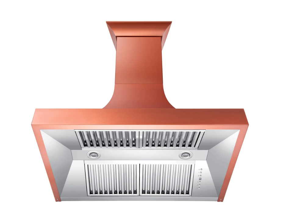 Designer Series Copper Finish Wall Range Hood (8632C-30)   ZLINE 30"