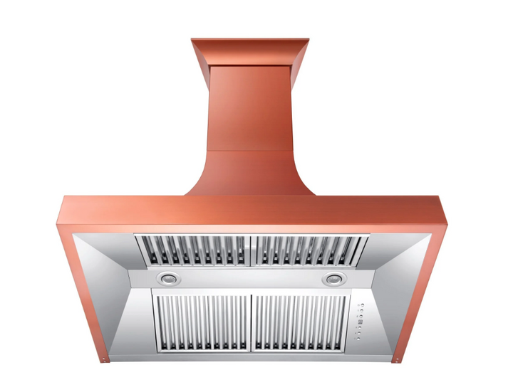 Designer Series Copper Finish Wall Range Hood (8632C-30)   ZLINE 30"