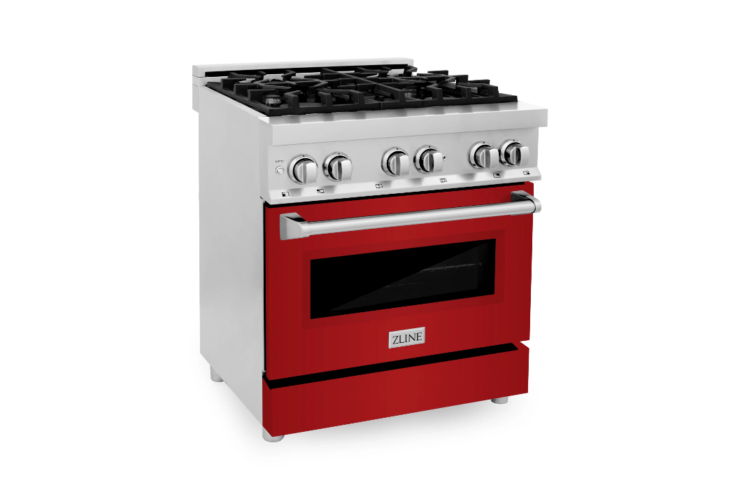 ZLINE 30" 4.0 cu. ft. Dual Fuel Range W/ Gas Stove and Electric Oven