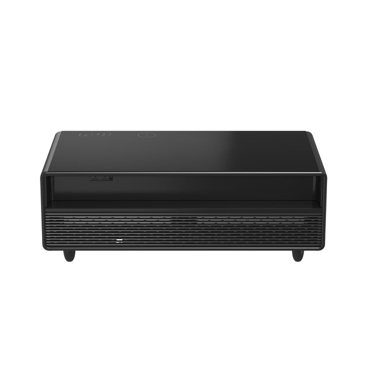 Forno Evoluto Tavolo 51-Inch Black Smart Coffee Table – Dual Refrigerator Drawers, Bluetooth 5.0 Audio, Wireless Charging &amp; RGB Ambient Light