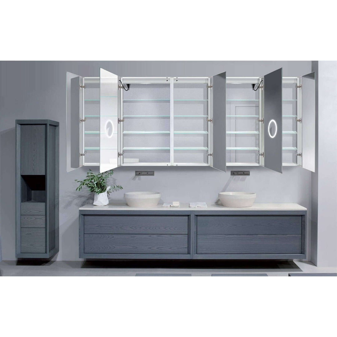 Krugg Svange 10242DLLRRR 102″ X 42″ LED Medicine Cabinet