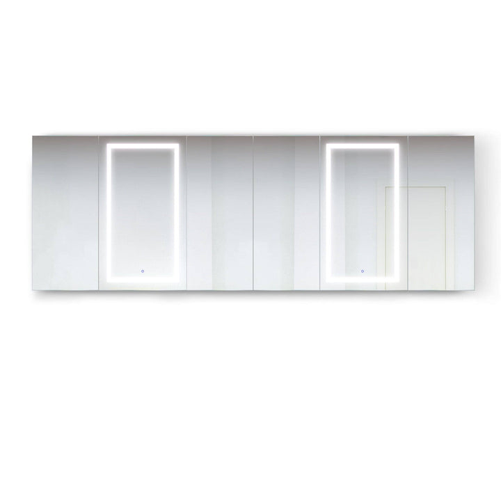 Krugg Svange 12042DLLLRRR 120″ X 42″ LED Medicine Cabinet