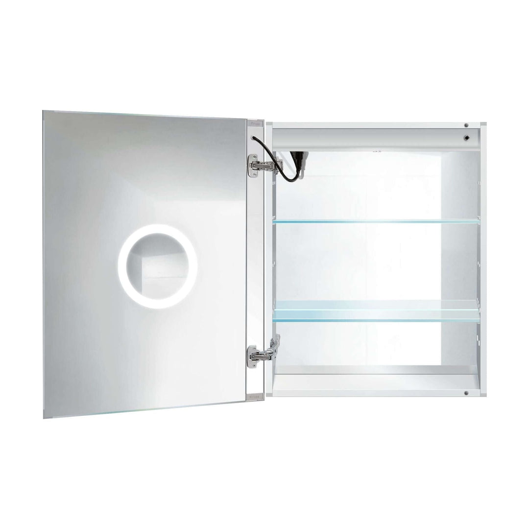 Krugg Svange 24 x 30 LED Medicine Cabinet - Defogger/Dimmer