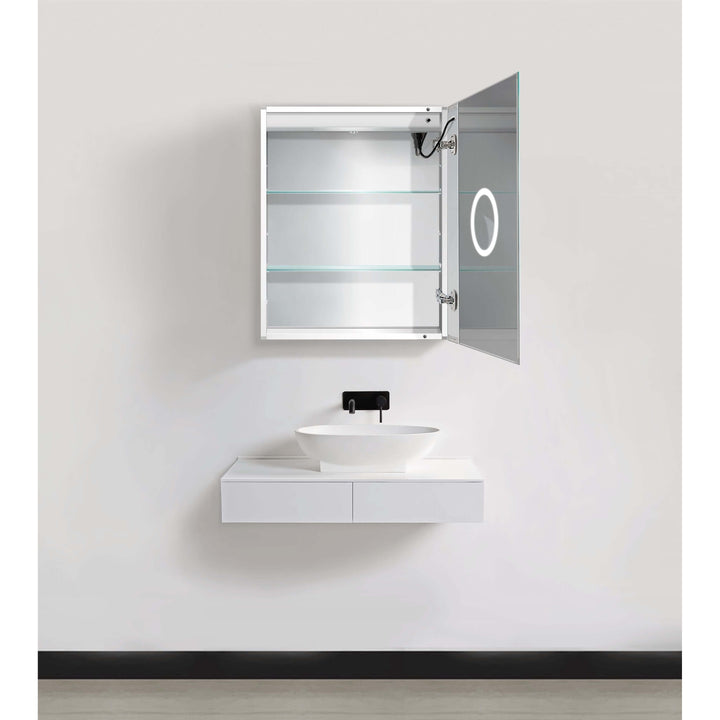 Krugg Svange 24 x 30 LED Medicine Cabinet - Defogger/Dimmer