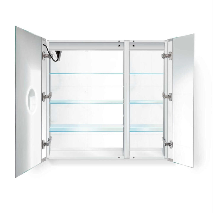 Krugg Svange 36 x 36 LED Medicine Cabinet - Defogger/Dimmer