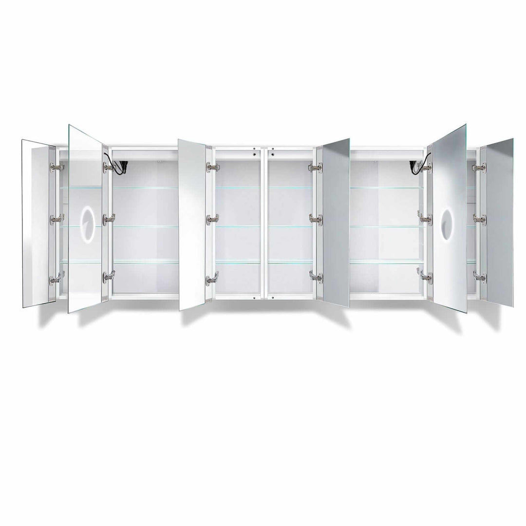 Krugg Svange 9636DLLLRRR 96″ X 36″ LED Medicine Cabinet