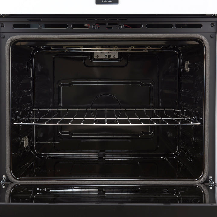 Forno Vomero 30-Inch Double Wall Oven, White, 10 cu.ft Total Capacity, 7100W Convection, Mechanical Controls, Manuel Steam Clean
