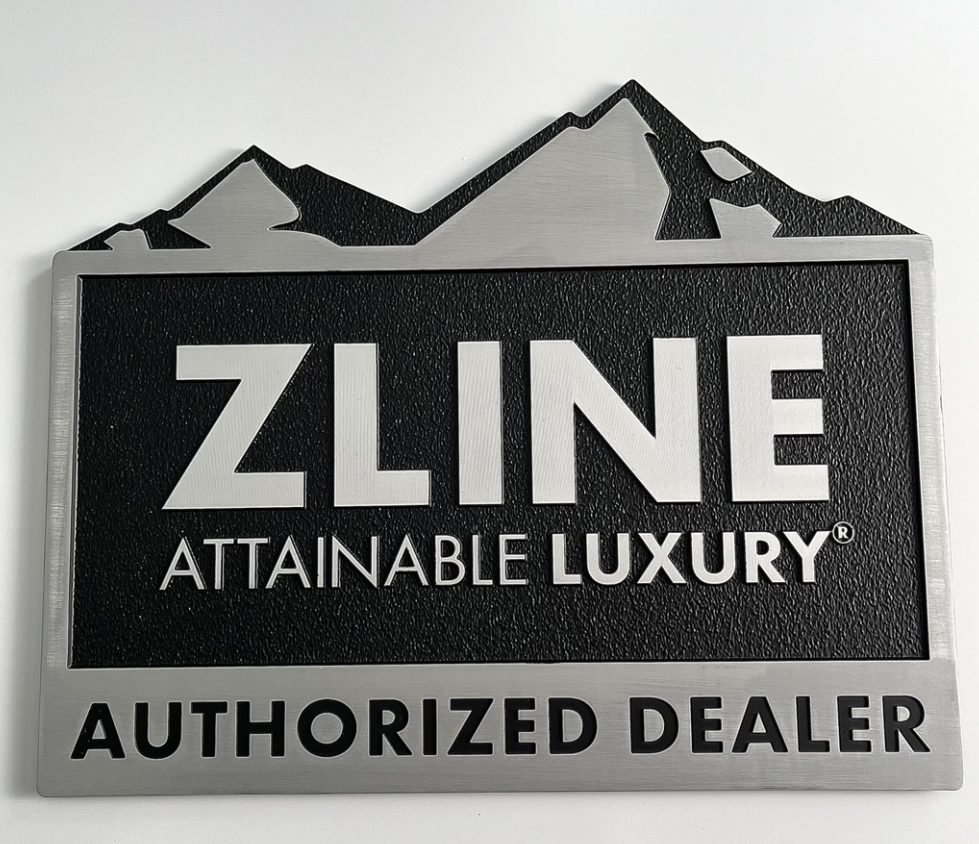 ZLINE Authorized Dealer Sign 18 in.